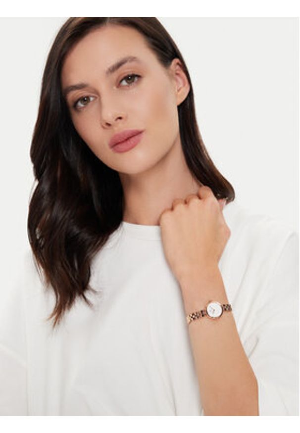 Daniel Wellington Zegarek Elan Lumine DW00100717 Różowy. Kolor: różowy