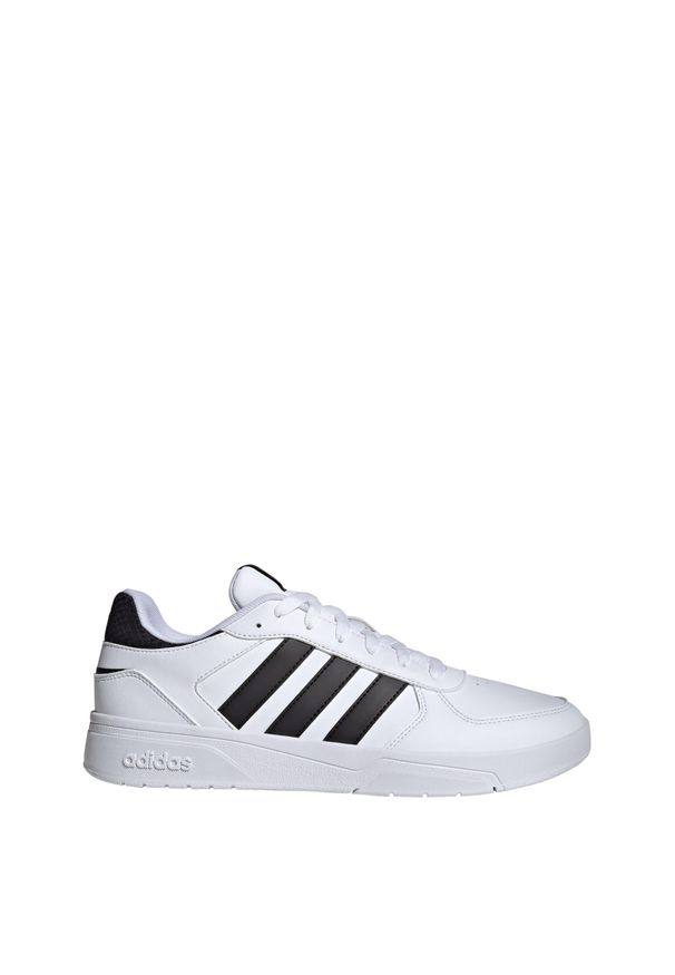 Adidas - CourtBeat Court Lifestyle Shoes. Kolor: biały, wielokolorowy, czarny. Materiał: materiał. Sport: tenis