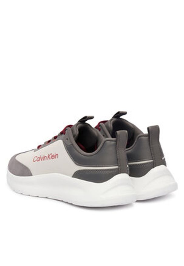 Calvin Klein Sneakersy Light Eva Runner HM0HM02241 Szary. Kolor: szary. Materiał: materiał
