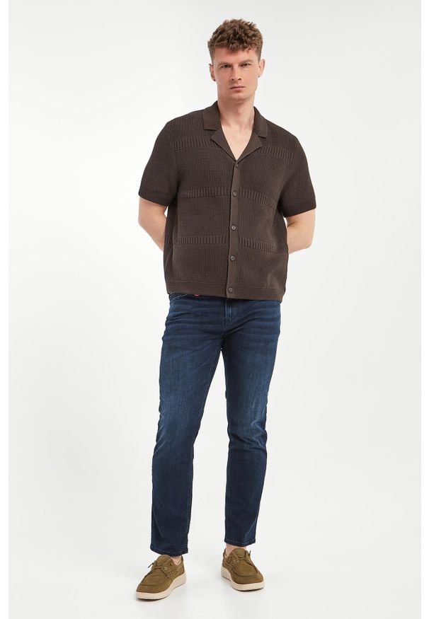 JOOP! Jeans - Polo męskie zapinane Ilkor JOOP! JEANS. Typ kołnierza: polo