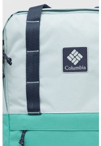 columbia - Columbia plecak kolor turkusowy duży gładki. Kolor: turkusowy. Wzór: gładki #5