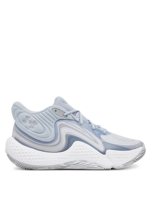 Buty do koszykówki Under Armour. Kolor: szary. Sport: koszykówka
