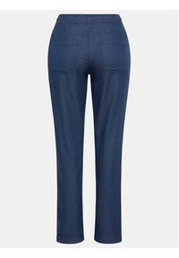 Olsen Spodnie materiałowe 14002202 Niebieski Regular Fit. Kolor: niebieski. Materiał: bawełna