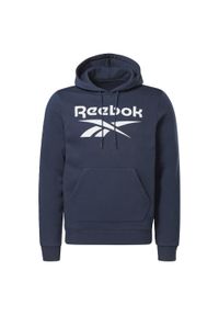 Bluza z kapturem Reebok Identity Fleece. Typ kołnierza: kaptur. Kolor: niebieski. Sport: fitness #1