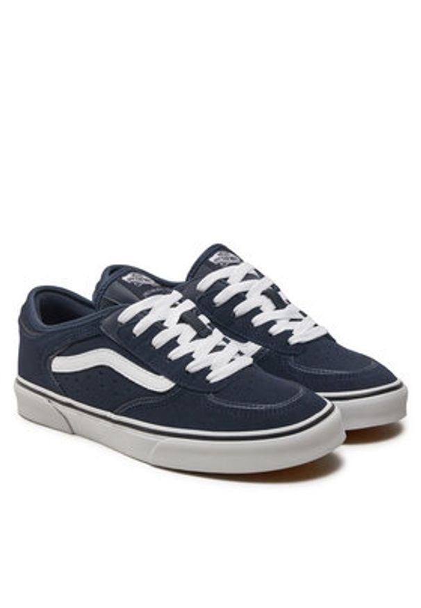 Vans Tenisówki Rowley Classic VN0A4BTTBNY1 Granatowy. Kolor: niebieski. Materiał: zamsz, skóra