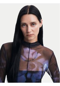 Desigual Sukienka codzienna Nueva Orleans 24WWVK54 Niebieski Slim Fit. Okazja: na co dzień. Kolor: niebieski. Materiał: syntetyk. Typ sukienki: proste. Styl: casual #2