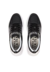 Versace Jeans Couture Sneakersy 80VA3SC1 ZPB69 899 Czarny. Kolor: czarny. Materiał: skóra #3
