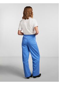 Pieces Spodnie materiałowe Thelma 17137934 Niebieski Relaxed Fit. Kolor: niebieski. Materiał: syntetyk #5
