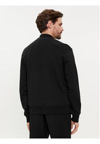 Karl Lagerfeld - KARL LAGERFELD Bluza 705432 542941 Czarny Regular Fit. Typ kołnierza: dekolt w karo. Kolor: czarny. Materiał: bawełna #4