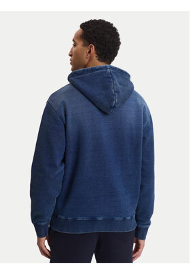 Guess Bluza M6GQ20 K3168 Granatowy Regular Fit. Kolor: niebieski. Materiał: bawełna