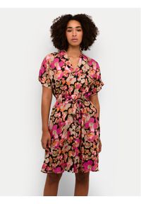 Kaffe Sukienka koszulowa Laila 10508523 Kolorowy Regular Fit. Materiał: wiskoza. Wzór: kolorowy. Typ sukienki: koszulowe