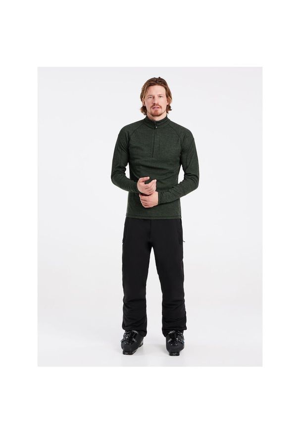 1/4 zip fleece Protest Prtlouisiana. Kolor: zielony. Materiał: polar