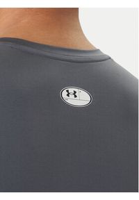 Under Armour Koszulka techniczna Ua HeatGear® Armour 1361518 Szary Slim Fit. Kolor: szary. Materiał: syntetyk #2