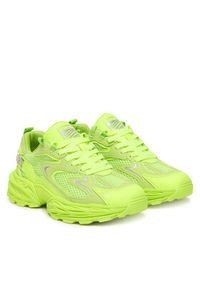 Plein Sport Sneakersy SAFS USC0931 STE003N Żółty. Kolor: żółty. Materiał: materiał #6