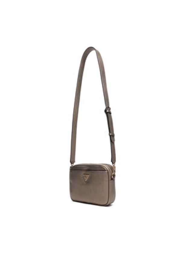 Guess Torebka Meridian II HWBG69 74140 Złoty. Kolor: złoty. Materiał: skórzane