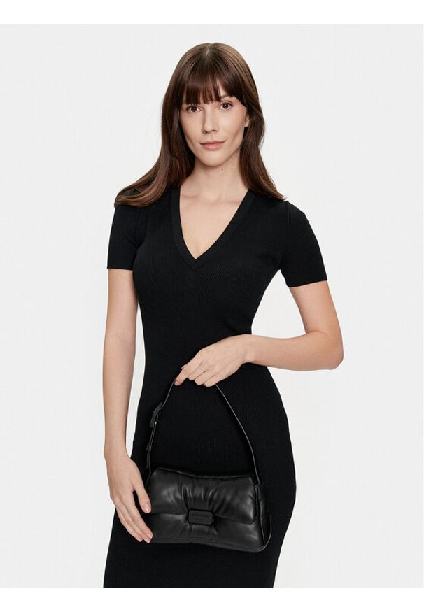 Emporio Armani Torebka Y3E226 YWZ1V 80001 Czarny. Kolor: czarny. Materiał: skórzane