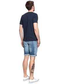 Mustang - SPODENKI MĘSKIE MUSTANG 5 Pocket Short DENIM BLUE 1007108 5000 783. Materiał: denim #9