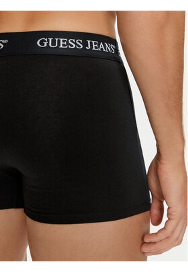 Guess Jeans Komplet 3 par bokserek M4BZ48 K6YW1 Czarny. Kolor: czarny. Materiał: bawełna