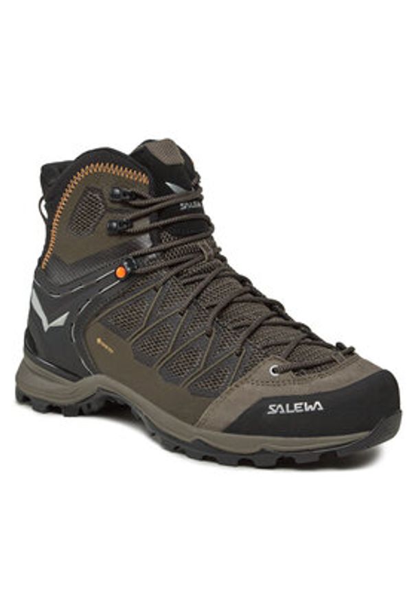 Salewa Trekkingi Ms Mtn Trainer Lite Mid Gtx 61359-7953 Khaki. Kolor: brązowy. Materiał: materiał. Sport: turystyka piesza