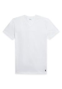 Polo Ralph Lauren Komplet 3 t-shirtów 714936903001 Biały Slim Fit. Typ kołnierza: polo. Kolor: biały. Materiał: bawełna