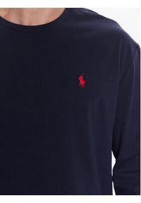 Polo Ralph Lauren Longsleeve 710671467019 Granatowy Classic Fit. Typ kołnierza: polo. Kolor: niebieski. Materiał: bawełna. Długość rękawa: długi rękaw