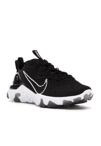 Buty do chodzenia męskie Nike React Vision. Zapięcie: sznurówki. Kolor: biały, wielokolorowy, czarny. Materiał: materiał, syntetyk, tkanina. Szerokość cholewki: normalna. Sport: turystyka piesza