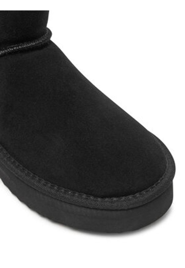 Pepe Jeans Śniegowce PLS50531 Czarny. Kolor: czarny. Materiał: zamsz, skóra