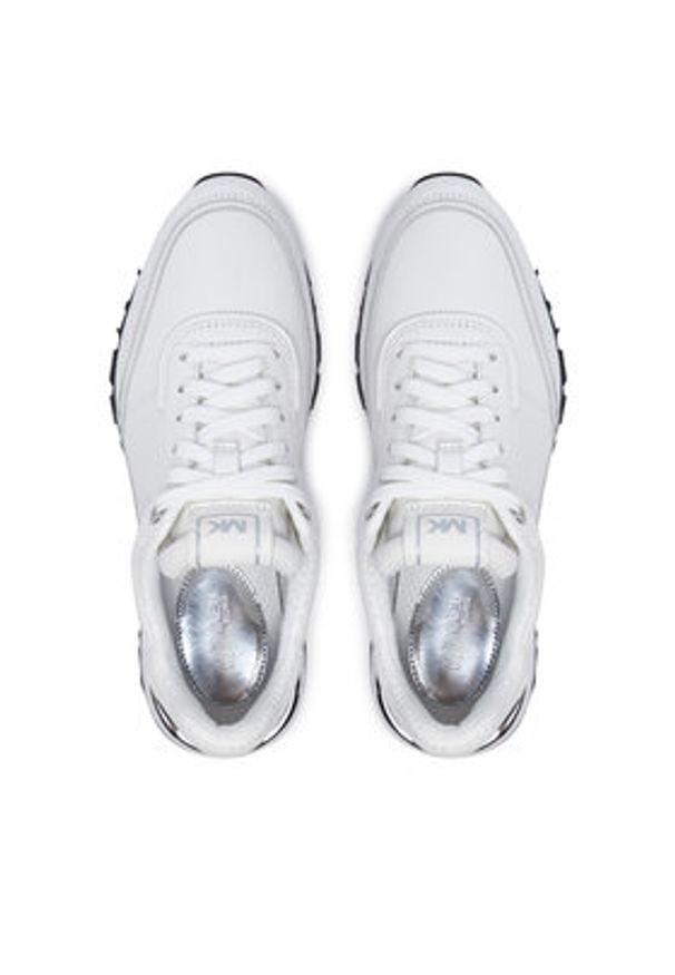 MICHAEL Michael Kors Sneakersy 43T4NVFS1L Biały. Kolor: biały. Materiał: skóra