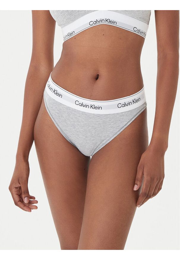 Calvin Klein Underwear Figi klasyczne LV00QF8524 Szary. Kolor: szary. Materiał: bawełna