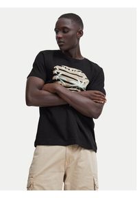 Blend T-Shirt 20716517 Czarny Regular Fit. Kolor: czarny. Materiał: bawełna