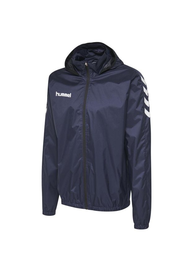 Kurtka ortalionowa sportowa dla dorosłych Hummel Core Spray Jacket. Kolor: niebieski