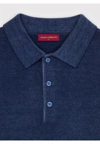 Pako Lorente - PAKO LORENTE - Wełniany sweter polo. Okazja: na co dzień. Typ kołnierza: polo. Materiał: wełna. Sezon: jesień. Styl: casual #2