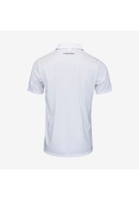 Head - Koszulka polo męska CLUB 22 Tech. Typ kołnierza: polo. Kolor: biały. Materiał: poliester, materiał. Sport: tenis #2