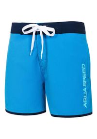 Aqua Speed - Szorty Pływackie Evan Junior 10/12 Dla Dzieci. Kolor: niebieski