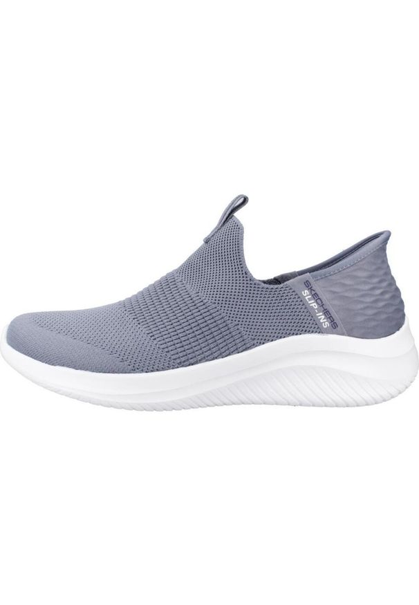 skechers - Tenisówki Skechers Model Slip-ins Ultra Flex 3.0 Cozy Streak Kolor Niebieski. Kolor: niebieski. Materiał: tkanina. Model: Skechers Sport. Sport: turystyka piesza