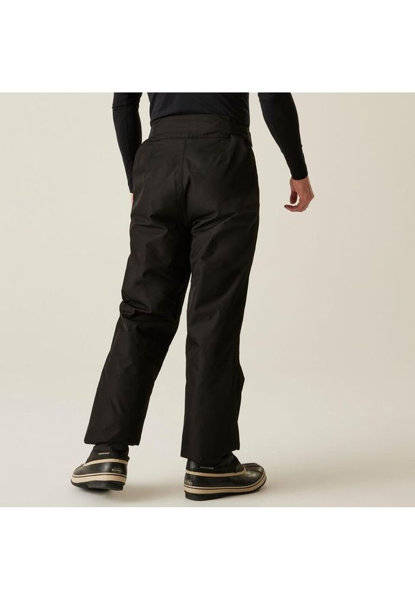 DARE 2B - Męskie wodoodporne spodnie narciarskie Ream. Kolor: czarny. Materiał: poliester, tkanina. Sezon: zima. Sport: narciarstwo