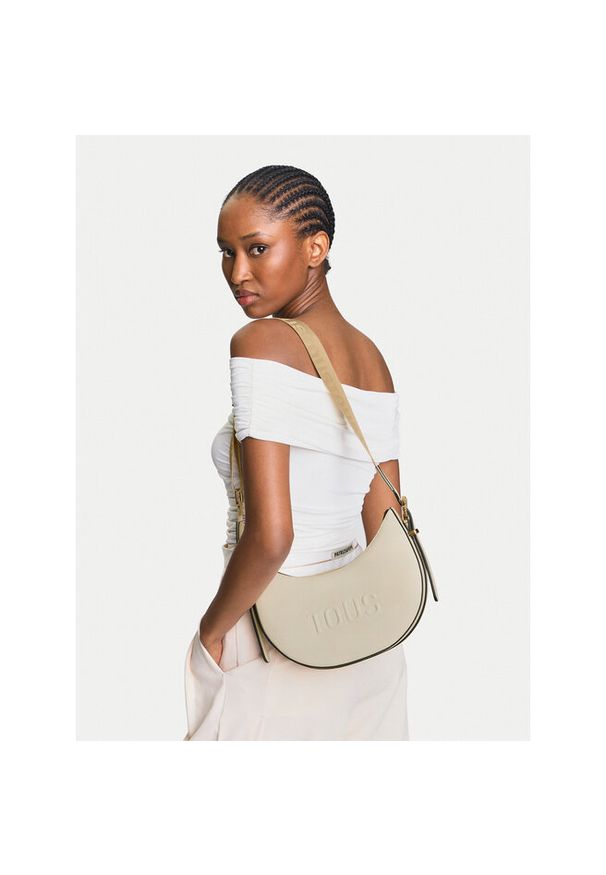 Tous - Torebka TOUS. Kolor: beżowy