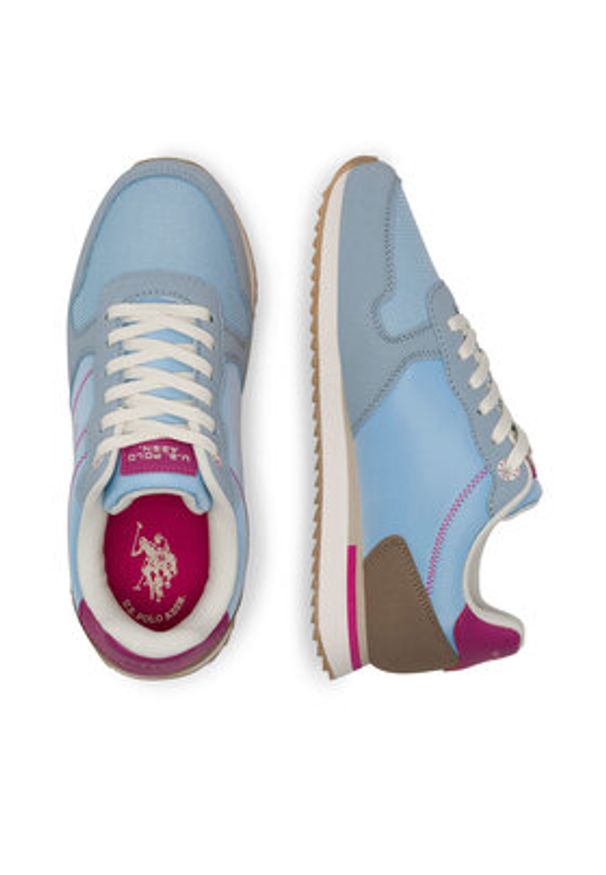 U.S. Polo Assn. Sneakersy ALTENA002 Niebieski. Kolor: niebieski. Materiał: materiał