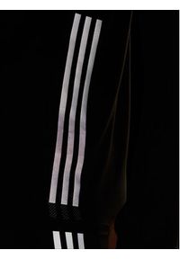 Adidas - adidas Koszulka techniczna Run Icons 3-Stripes HN8024 Czarny Slim Fit. Kolor: czarny. Materiał: syntetyk. Sport: bieganie
