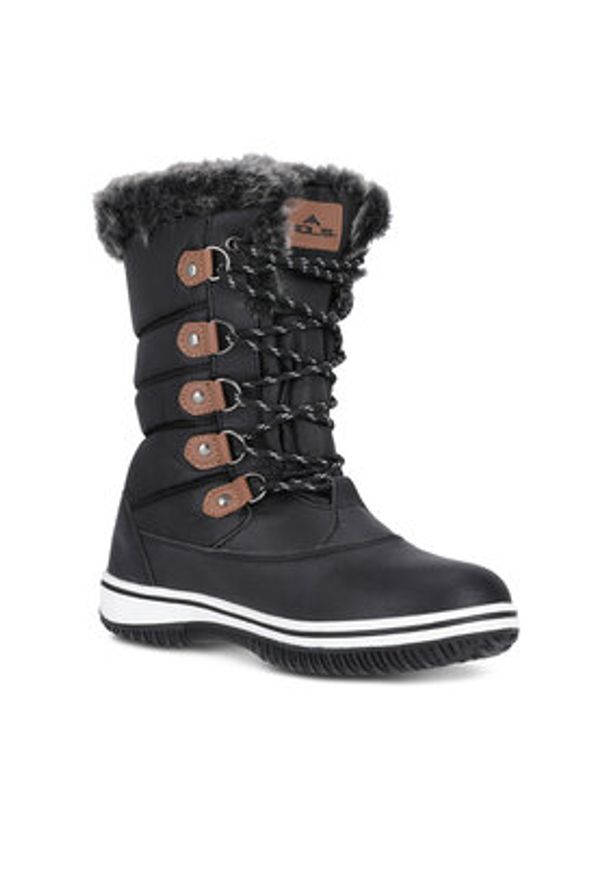 MOLS Śniegowce M244393 Czarny. Kolor: czarny. Materiał: materiał