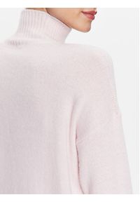 Max Mara Leisure Golf Fornovo 33661726 Różowy Regular Fit. Typ kołnierza: golf. Kolor: różowy. Materiał: wełna #3