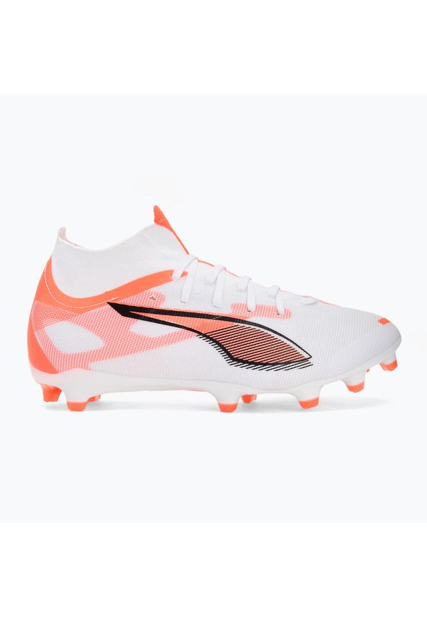 Buty piłkarskie Puma Ultra 5 Match+ FG/AG. Kolor: biały. Sport: piłka nożna