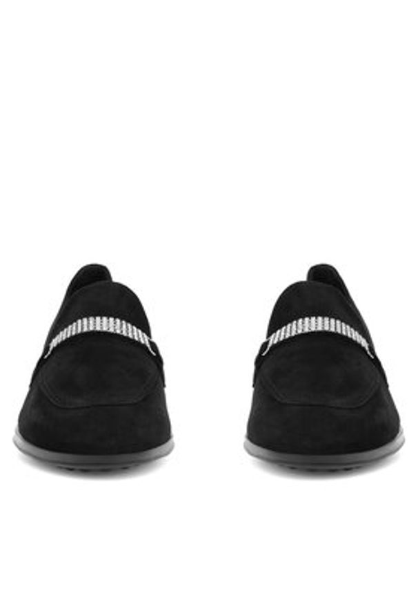 Sergio Bardi Loafersy WB-D1068-01SB Czarny. Kolor: czarny. Materiał: zamsz, skóra