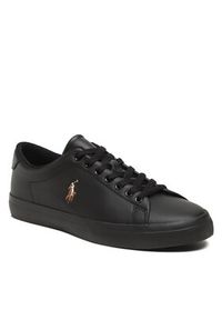 Polo Ralph Lauren Sneakersy Longwood 816884372002 Czarny. Kolor: czarny. Materiał: skóra #5