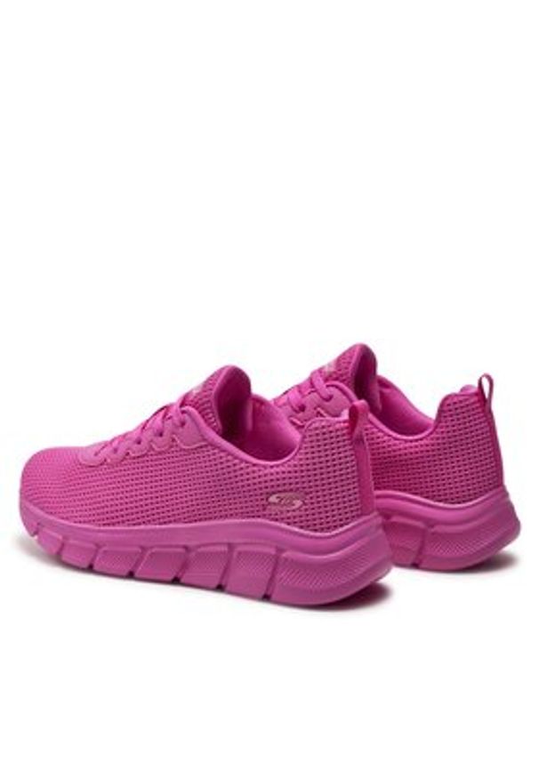 skechers - Skechers Sneakersy Bobs B Flex-Visionary Essence 117346/HPK Różowy. Kolor: różowy. Materiał: mesh, materiał