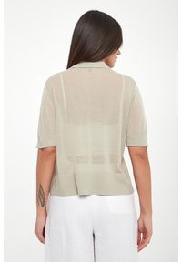 Armani Exchange - Sweter damski z kołnierzem polo ARMANI EXCHANGE. Typ kołnierza: polo #3