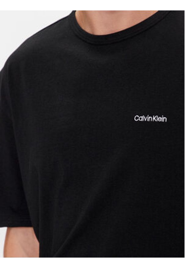 Calvin Klein Underwear T-Shirt 000NM2298E Czarny Regular Fit. Kolor: czarny. Materiał: bawełna