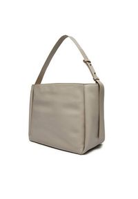 Calvin Klein Torebka Gracie Medium Ew Shopper K60K612129 Szary. Kolor: szary. Materiał: skórzane #4