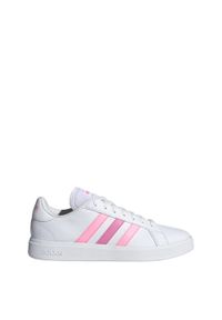 Adidas - Grand Court TD Lifestyle Court Casual Shoes. Okazja: na co dzień. Kolor: biały, różowy, wielokolorowy. Materiał: materiał. Sport: turystyka piesza #1