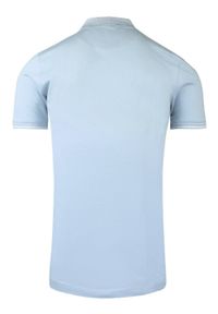 Oryginalna Koszulka Polo - Brave Soul - Błękitna. Okazja: na co dzień. Typ kołnierza: polo. Kolor: niebieski. Materiał: bawełna. Styl: casual
